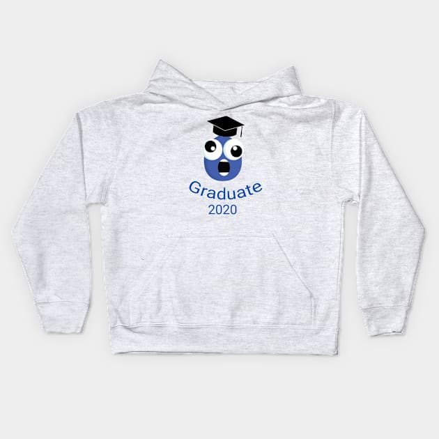 Graduate Kids Hoodie by  Memosh Everything 